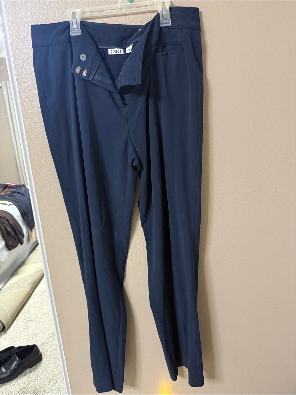 Cato Navy Women's Dress Pants
